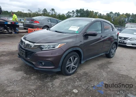 2021 Honda Hr-V 2Wd Ex-L из США, поврежденный, VIN 3CZRU5H74MM726631